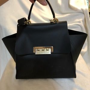 Eartha Iconic Top Handle Satchel +flower bag strap